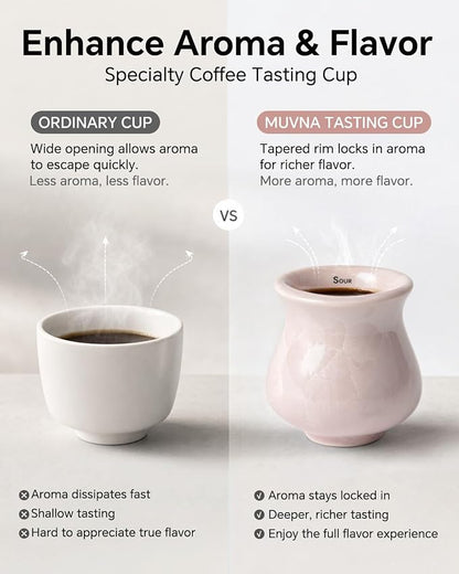 Ceramic Espresso Tasting Cup 4oz Handcrafted Ice Crackle Porcelain Cortado & - Image 5