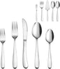LIANYU 35-Piece Heavy Duty Silverware Set by LIANYU