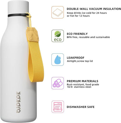 BJPKPK 18oz Insulated Water Bottle, Stainless Steel Bottle - Image 2