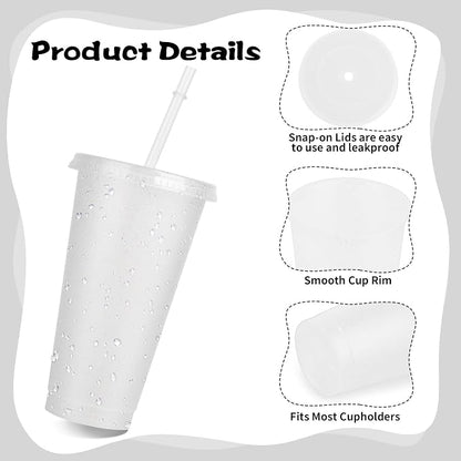 Hxezoc 16 Pieces Reusable Cups - Image 6