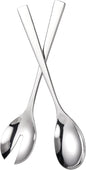 IMEEA Salad Servers 18/8 Stainless Steel Salad Serving Set Salad Fork and Spoon by IMEEA
