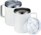 MEWAY 12oz Coffee Mug With Handle 2 Pack Bulk, Stainless Steel Insulated Travel by MEWAY