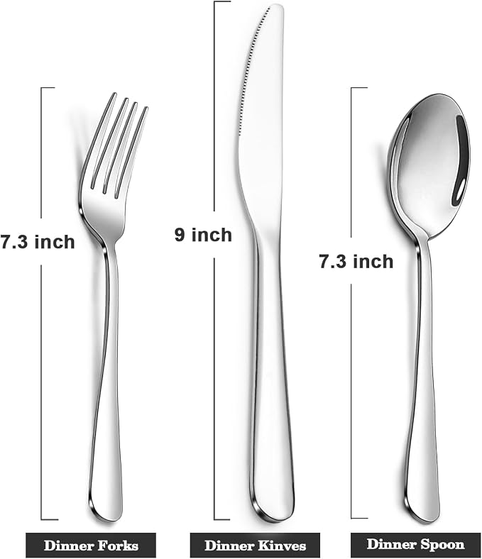 SANTUO Stainless Steel 12PCS Dinner Set combo - Image 2