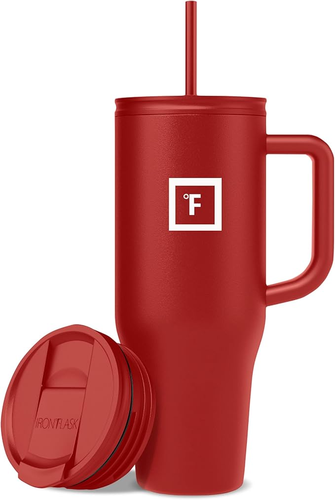 IRON °FLASK 40 oz Co-Pilot Insulated Travel Mug | Insulated Travel Mug by IronFlask