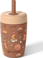 Fimibuke Toddler Cups Spill Proof, 12 OZ Sippy Cup by Fimibuke