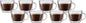 Bodum 15oz Double Wall Latte Mug, High-Heat Borosilicate Glass by Bodum