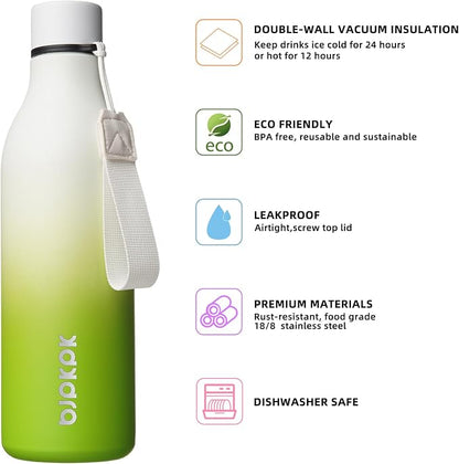 BJPKPK 25oz Insulated Water Bottle, Stainless Steel Bottle - Image 2