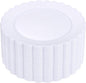 SUT 72-Pack 10.25 Inch White Heavy Duty Plastic Dinner Plates, Disposable Plates, Scallop Plates for Parties, Events, and Occasions