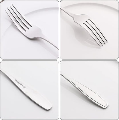 12 Pieces Dinner Forks, Stainless Steel Table Fork Set