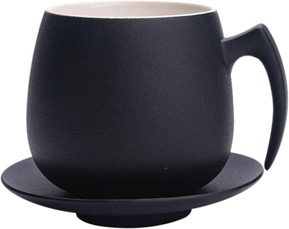 Modern simple black and white ceramic coffee cup set, high temperature immune by Unknown