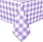 Checkered Tablecloth Rectangle 60 x 102 Inch by Hiasan