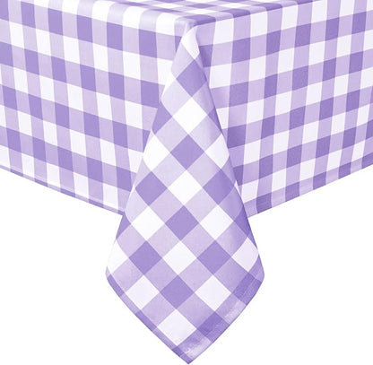 Checkered Square Tablecloth by Hiasan