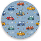 Coasters for Drinks Coaster Drink Set Decorative Coffee Table Desk Cup Mat Spring Cute Cork Bar Backing Round Home Decor Blue Cute Cars and Stars24