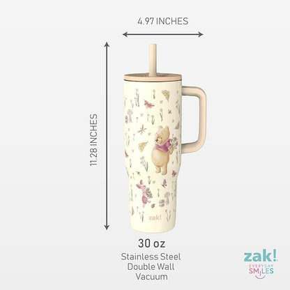 Zak Designs Winnie the Pooh 30oz Spill-Proof Insulated Travel Tumbler | BPA Free - Image 9