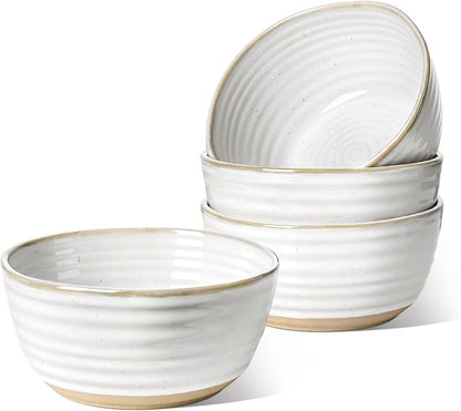 LE TAUCI Large Soup Bowl 42 oz, Ceramic Kitchen Bowl Set by LETAUCI