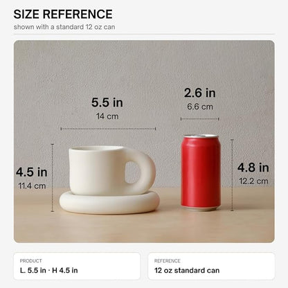 WENSHUO Ceramic Coffee Mug - Image 2