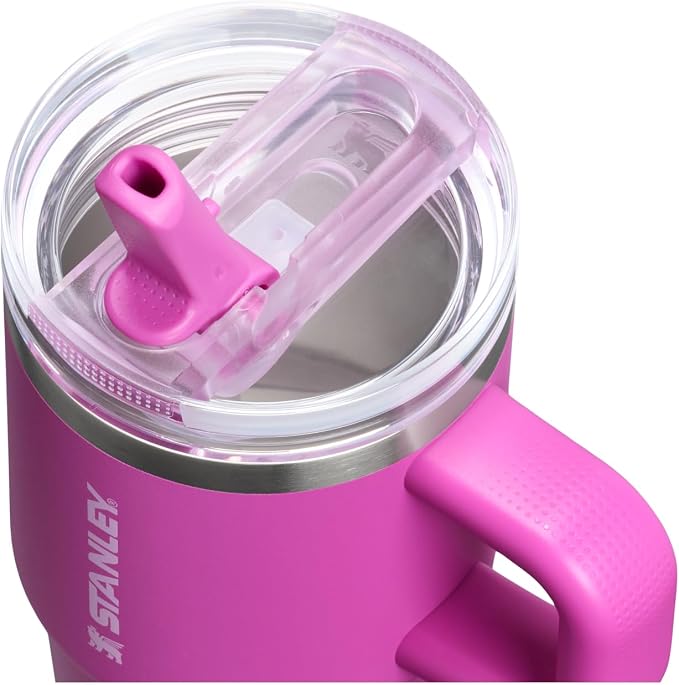 STANLEY Quencher ProTour Flipstraw Tumbler, 20 oz, Dark Blossom | Built-In - Image 2