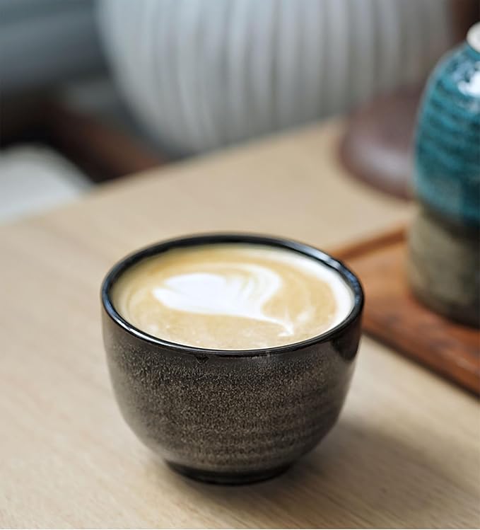 Japanese Style Ceramic Tea Set, Tea Cup, Coffee Cup, Yerba Mate Set, Ceramic - Image 5