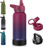 CIVAGO 32 oz Insulated Stainless Steel Water Bottle by CIVAGO
