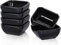 DELLING 3 Oz Porcelain Dip Bowls Set of 6, Soy Sauce Dish, Condiment Cups by Delling-HappyFoodieCreator