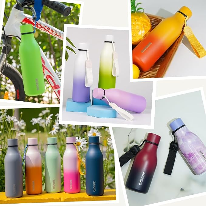 BJPKPK 12oz Insulated Water Bottle, Stainless Steel Bottle - Image 6