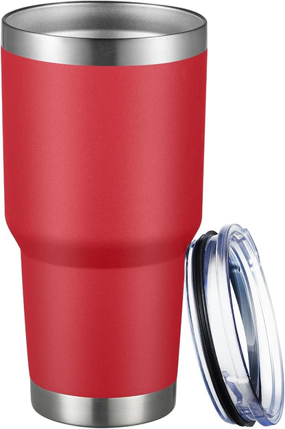 MEWAY 30oz Tumbler Double Wall Vacuum Insulated Travel Mug, Stainless Steel by MEWAY