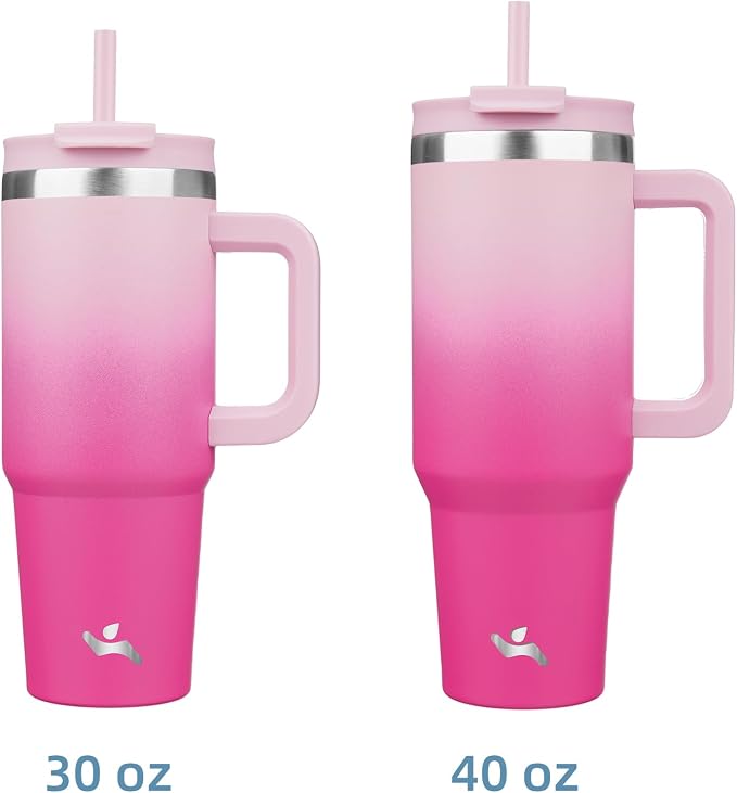 Konokyo 40 oz Insulated Tumbler Water Bottle - Image 3