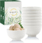 Wheat Straw Snack Bowls 10oz Set of 8 by WROVA