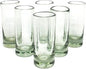 Clear 2 oz Tequila Shot Glasses (set of 6), Recycled Glass, Lead-free, Toxin-Free (Shot)
