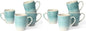 famiware Coffee Mugs Set, 13 oz Mug Set of 4, Stoneware Cups by Famiware