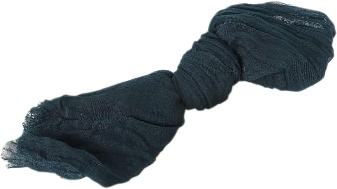Efavormart 5 Pack 24"x19" Navy Blue Matte Gauze Cheesecloth Napkins, Formal - Image 6