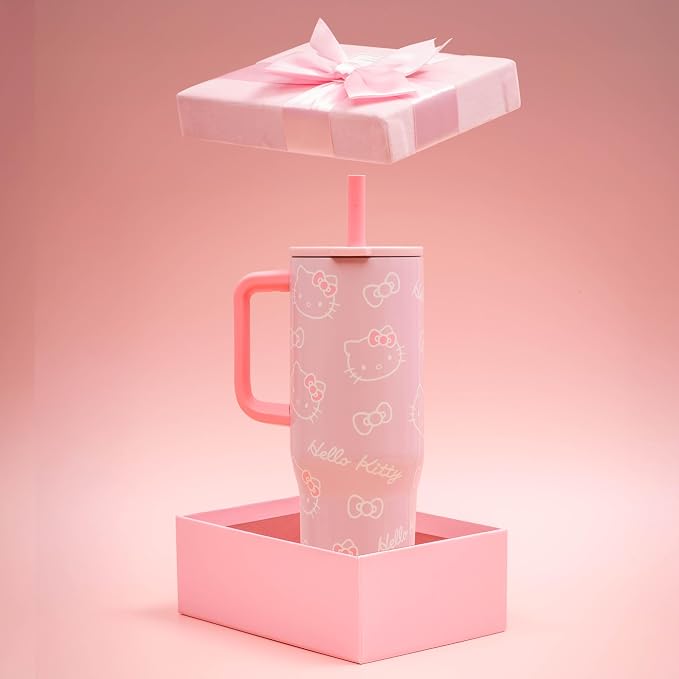 Zak Designs Hello Kitty 30oz Spill-Proof Insulated Stainless Steel Tumbler | - Image 10