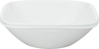 Corelle Vitrelle 2-PC Large 1-Qt Glass Serving Bowl, Crack and Chip Resistant by Corelle