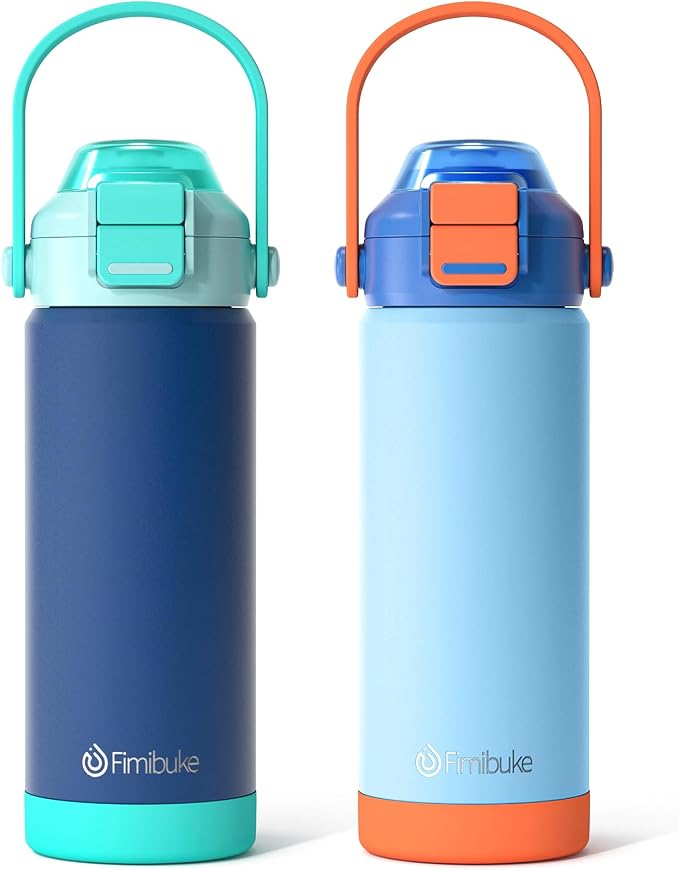 Fimibuke 18oz Kids Insulated Water Bottle by Fimibuke