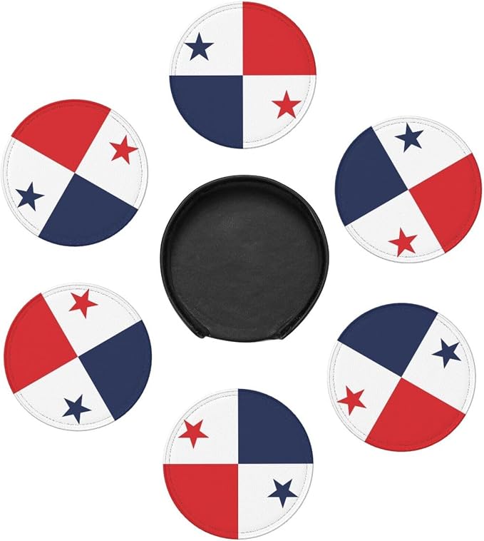 Panama Flag Coasters for Drinks - Image 7