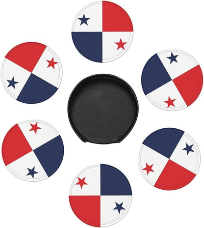 Panama Flag Coasters for Drinks - Image 7