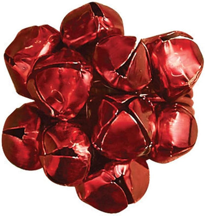 Park Designs Jingle Bell Red Cluster Napkin Ring Set of 4 | 3" x 2" Metal Napkin Holders | Festive Red Jingle Bells for Christmas & Holiday Table Decor | Reusable Dining Accessory for Cloth Napkins