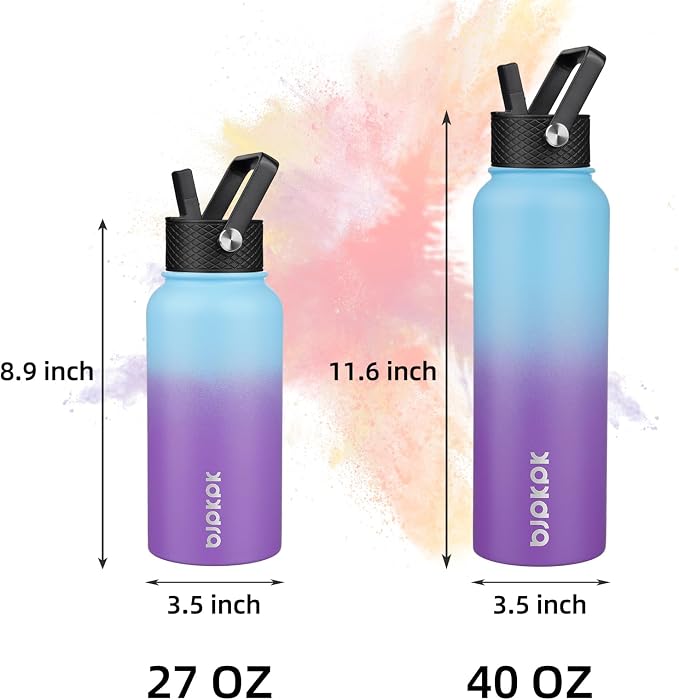 BJPKPK 27oz Insulated Water Bottle - Image 4