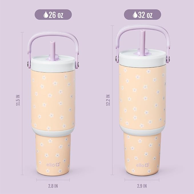 Ello Oasis Go+ 32oz Insulated Stainless Steel Tumbler - Image 7