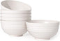 34 Oz Big Bowls， Soup Bowls BPA-Free Dishwasher & Microwave Safe Bowl Sets by Homestockplus