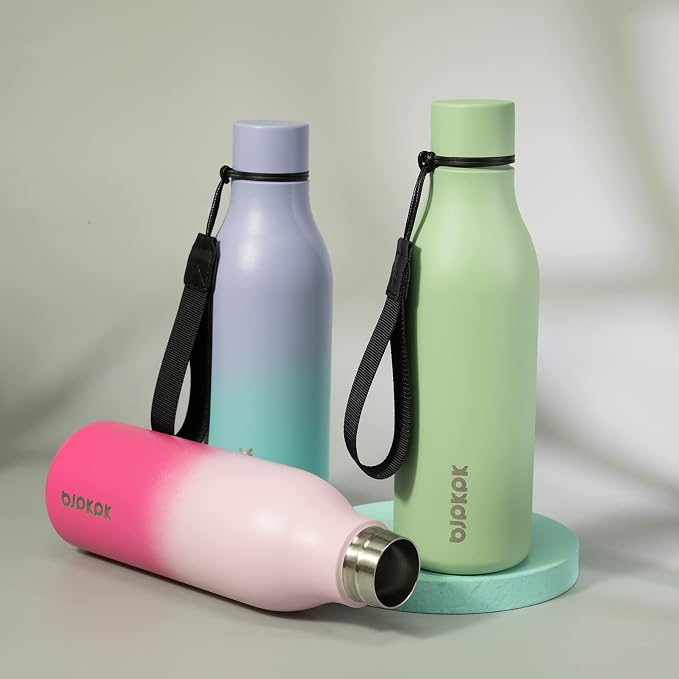 BJPKPK 18oz Insulated Water Bottle, Stainless Steel Bottle - Image 4