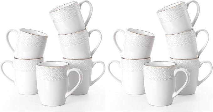 famiware Coffee Mugs Sets for 6, 12 oz Mug Set, Coffee Cups by Famiware