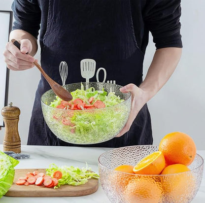 130 oz Acrylic Salad Bowls, 9.5" Serving Bowls - Image 4