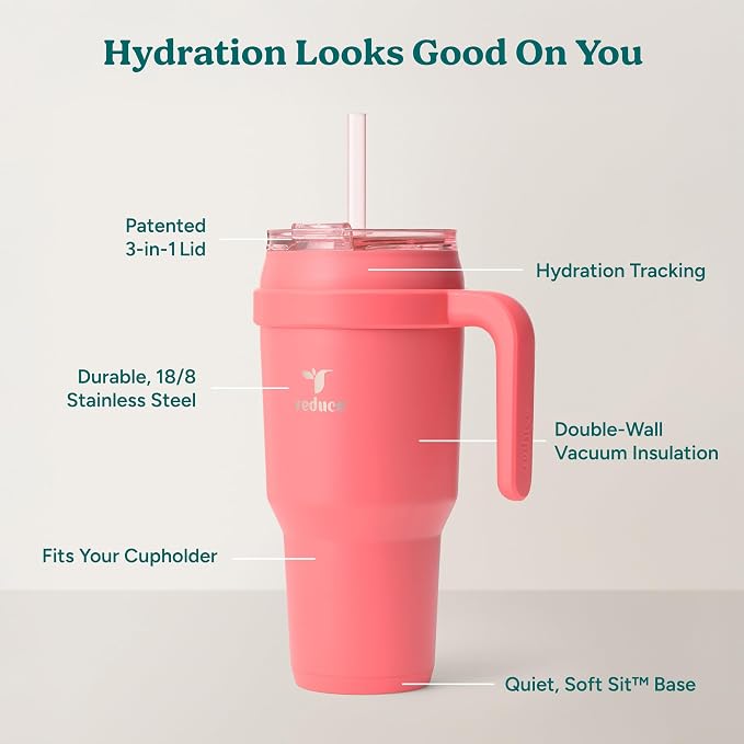REDUCE 40 oz Stainless Steel Tumbler - Image 5