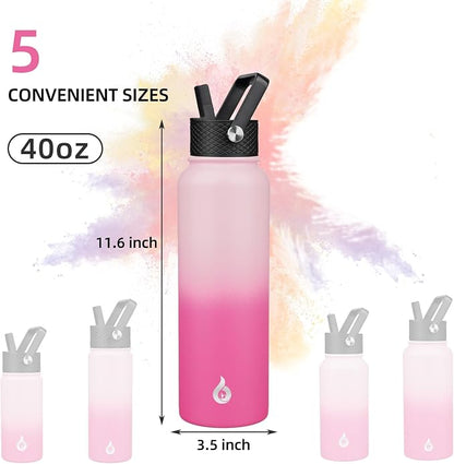 BJPKPK 40oz Insulated Water Bottle - Image 4