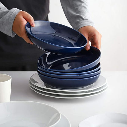 Y YHY Pasta Bowls, 30oz Soup Bowls Salad Bowls Large Serving Bowl Porcelain - Image 5