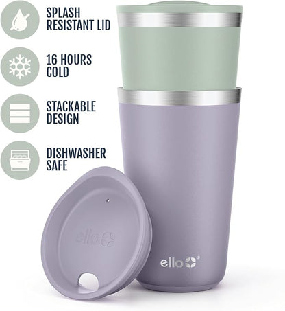 Ello 16oz Stainless Steel Stacking Cups - Image 3