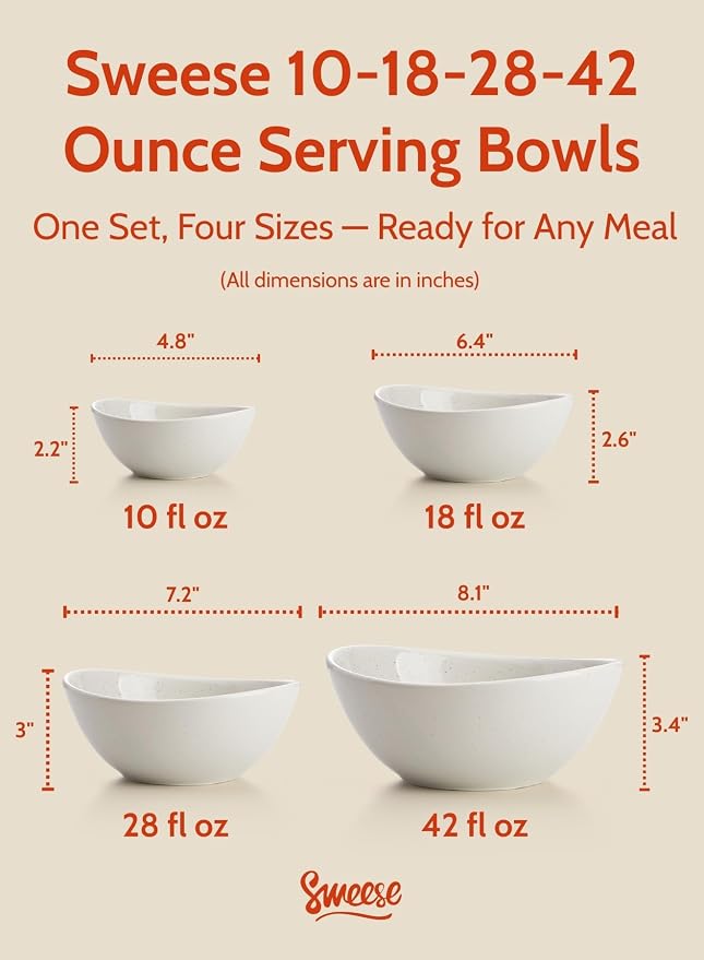 Sweese Porcelain Bowl Set - Image 2