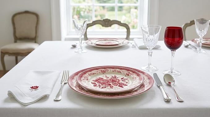 12-Piece Porcelain Dinnerware Set - Image 2