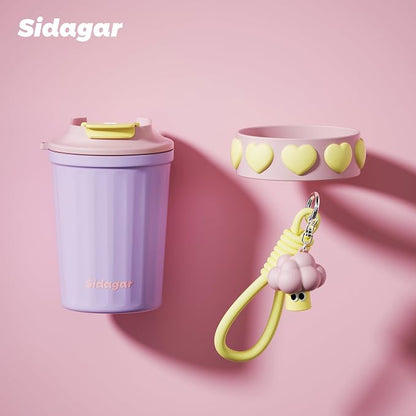 SDGA+ 12 oz Travel Coffee Mug Spill Proof Leak Proof, Stainless Steel Thermal - Image 7